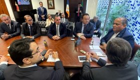 Vice-presidente do Senado Federal recebe Magistratura e Ministério Público